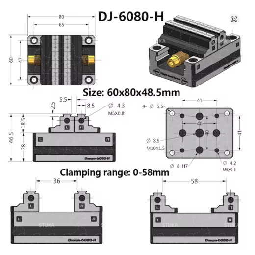 Aliexpress上的自定心虎钳DJ-6080-H缩略图